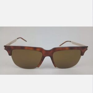 Saint Laurent SL420 001 53mm Square Sunglasses Havana Gold / Brown. Gently used.